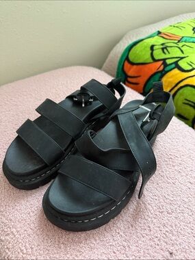 Target Black Platform Strappy Sandals